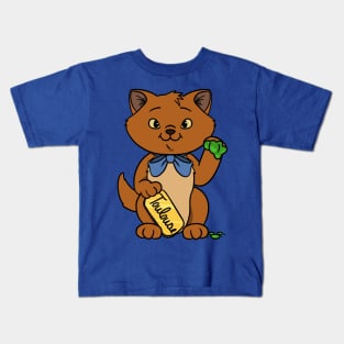 Lucky Cat Toulouse Kids T-Shirt